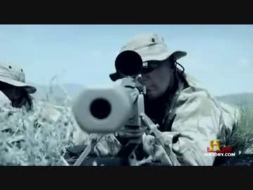 カナダ兵スナイパー　2.4km先のタリバン兵を50口径銃で狙撃　最長距離記録