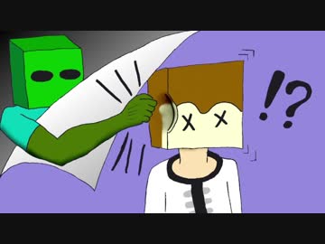 【Minecraft】ゾンビが次元を越えて攻撃してくるバグ見つけた