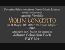 バッハ：オルガン協奏曲第3番 ハ長調BWV594