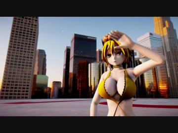 【Ray-MMD】水着_星ちゃん 「パラパラ踊ってみた」1080p【東方MMD】