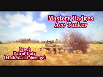 【WoT】T49：11,4k Assist damage / Malinovka【1080p 60fps】