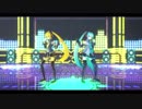 【MMD】ビバハピ　固定カメラ　【miku・neru】