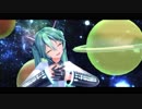 【MMD】　galaxias!　初音ミク　YYB式