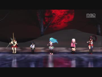 【MMD】初音ミクでダイレンジャー2