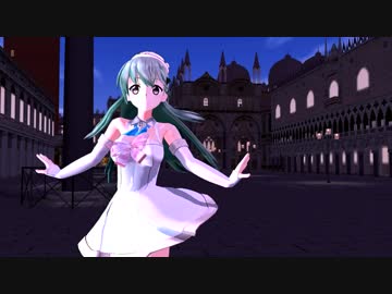 【MMD艦これ】鈴谷（白ｻﾝﾀ服）で「未来景イノセンス」