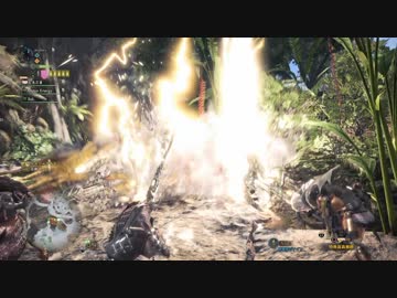 【MHWβ】訓練されたチャアク部隊　VS　ドスジャグラス