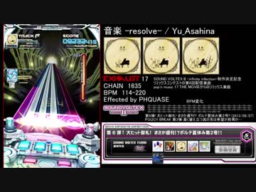 [SDVXⅣ]エフェクター別譜面まとめ PHQUASE編 part6