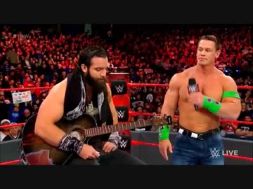 【WWE】ジョン・シナvsアライアス【RAW 12.25】