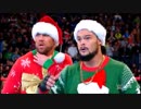【WWE】ミズトラージのシークレット・サンタ戦【RAW 12.25】