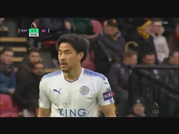 岡崎先発 ≪17-18EPL：第20節≫ ワトフォード vs レスター・シティ