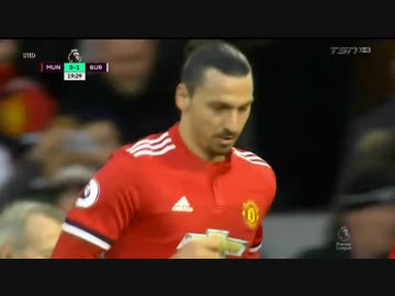 ≪17-18EPL：第20節≫ マンチェスター・ユナイテッド vs バーンリー