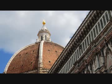 Florence Cathedral Dome Close Up　徳川高人