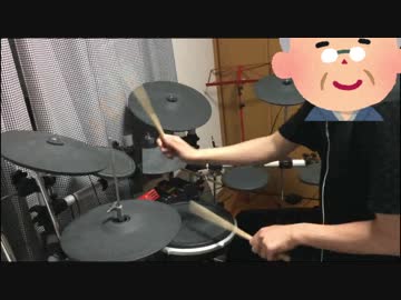 初代ポケモンBGMをメドレーにしてドラムをつけてみた【叩いてみた】