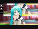 【MMD】 制服あぴミクで♪La,La,Love You♪