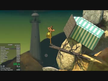 【RTA】2m 08s 967ms Getting Over It With Bennett Foddy Speedrun【WR】