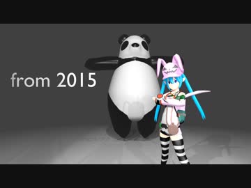 2015-2017 3years 3DCG Demoreel & Happy New Year