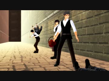 対人格闘幻想と現実【進撃のMMD】