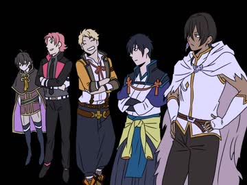 【手描き文アル】文豪と肝試し2【文豪とアルケミスト】