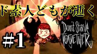 【実況】ド素人どもが逝くDon't Starve Together ＃1