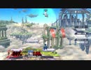 【スマブラWiiU】ロックマンの空上はずらし方では死なない方法【ゼルダ】