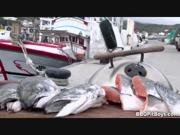 グリルドサーモンヘッド