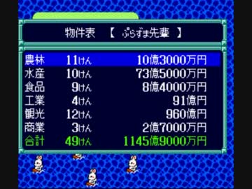 スーパー桃太郎電鉄Ⅲ 最大収益の旅3年目の実績を見る動画