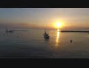 ドローンで初日の出を拝む2018【癒し系空撮】1080Ｐ