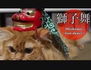 【マンチカンズ】獅子舞ニャンコ