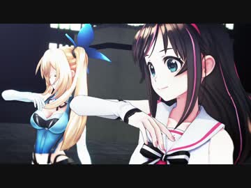 【MMD】キズナアイとミライアカリが激しく「ELECT」