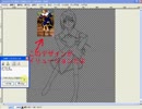 エーベルージュをGIMPで描いてみた結果　その6