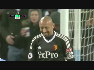 【EPL第22節】マンチェスター・シティvsワトフォード