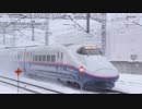 東北新幹線　福島駅　通過　E2系　