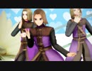 【MMDドラクエ】DQ11主人公3人でスキスキ絶頂症