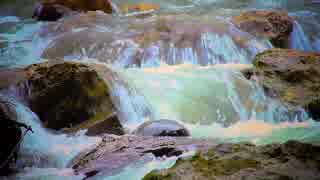 Close Up Footage Of Waterfalls　徳川高人