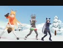 【MMD／けもフレ】 雪山コンビとトナカイで妄想税 【1080p】