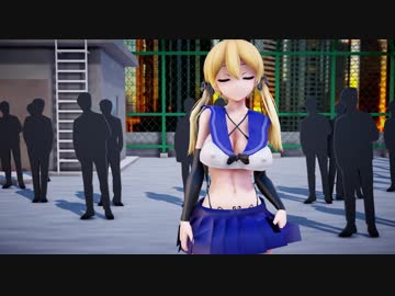 【MMD艦これ】プリンツさんがPINK CAT【紳士ハンド】