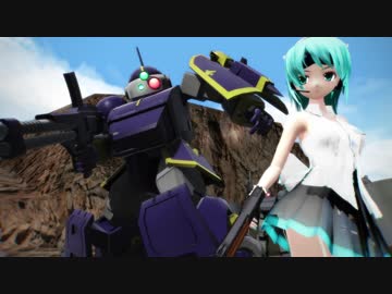 【第19回MMD杯EX】VOTOMS ANOTHER 渓谷の守護神【モデル配布】