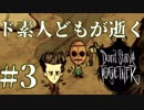 【実況】ド素人どもが逝くDon't Starve Together ＃3
