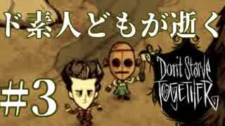 【実況】ド素人どもが逝くDon't Starve Together ＃3