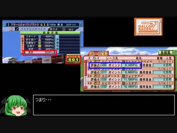 【ギャロップレーサー7】Ｅランク馬から凱旋門賞を勝った おまけ編