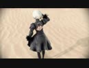 【MMD NieR】 Automata 2Bで砂の惑星(Sand Planet) WQHD 60fps