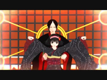 【MMD鬼徹】鬼神とアイドルでBeauty and a Beat【第4回鬼徹紅白歌合戦-赤】