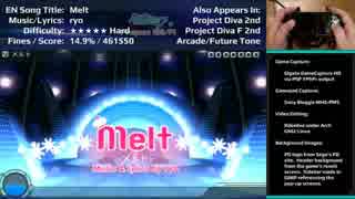 【Project DIVA (1st)】「メルト」Hard Perfect