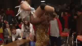 中西百重 VS アメージング・コング 03年1月4日 全女