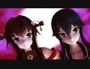 【MMD艦これ】ぽんぷ長式 矢矧･大和『magnet』1080p