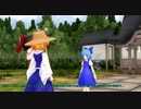 [東方MMD紙芝居]2 チルノと諏訪子の喧嘩の原因とは！？