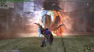 MHFZ　極みエルゼリオン撃退　火事場反射ソロ