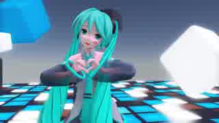 【MMD】　初音ミクで 「ハッピーシンセサイザ」