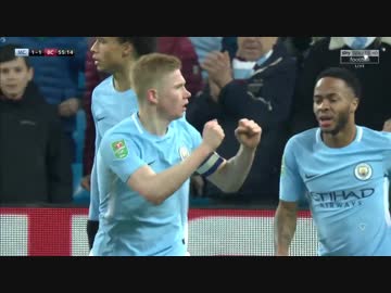 【EFLカップ準決勝1st-leg】マンチェスター・シティvsブリストル・シティ