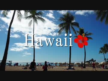 【ゆっくり】南国ハワイ一人旅　Part1　オープニング